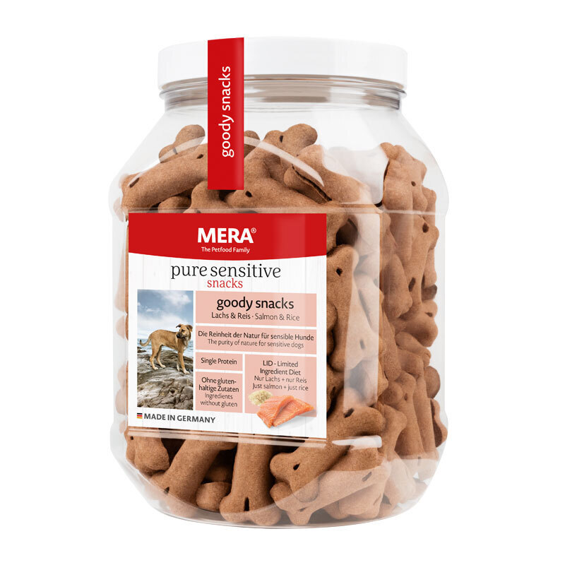MERA Snacks MERA Dog Goody Snacks 600g Lachs & Reis