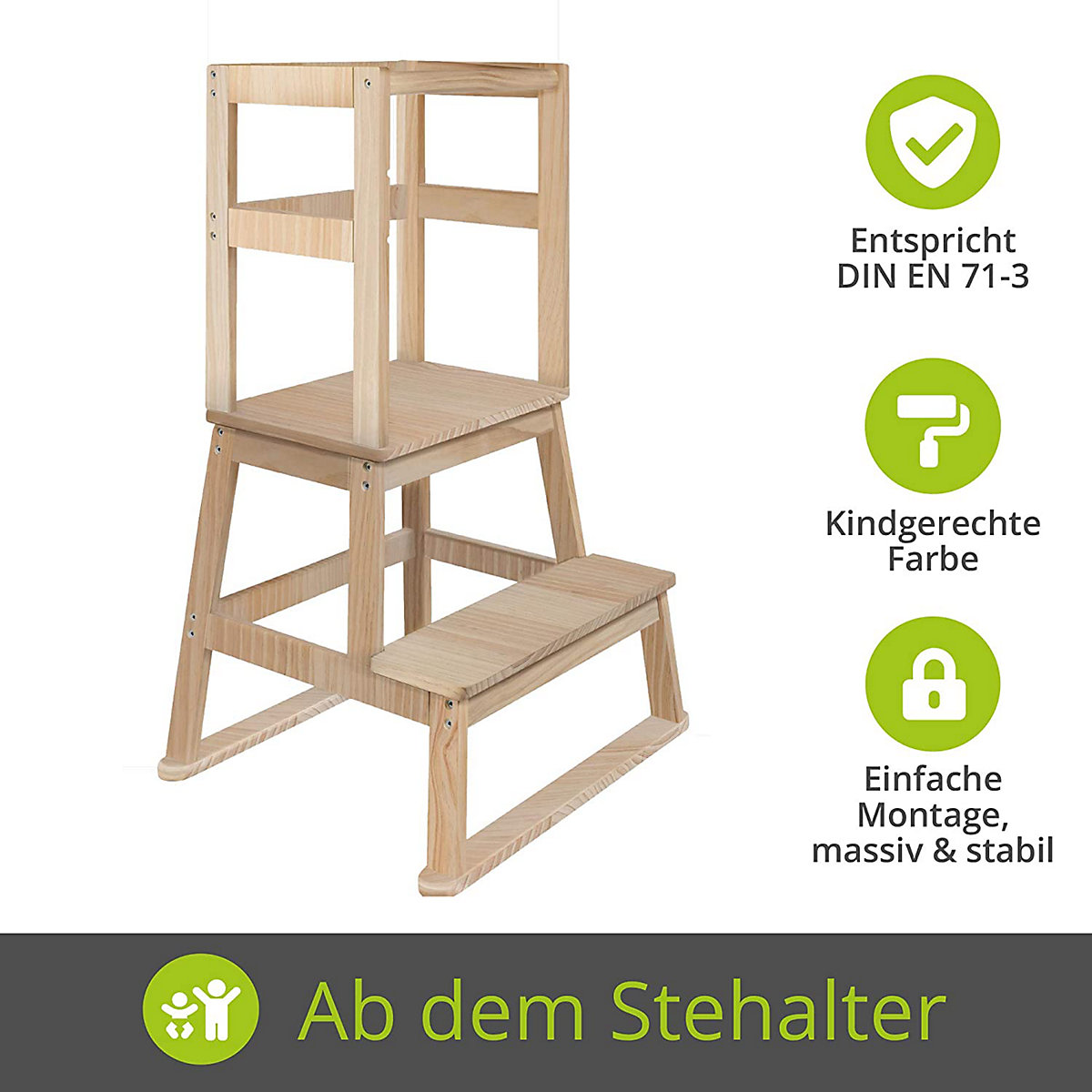 Lernturm Swubi Naturbelassen