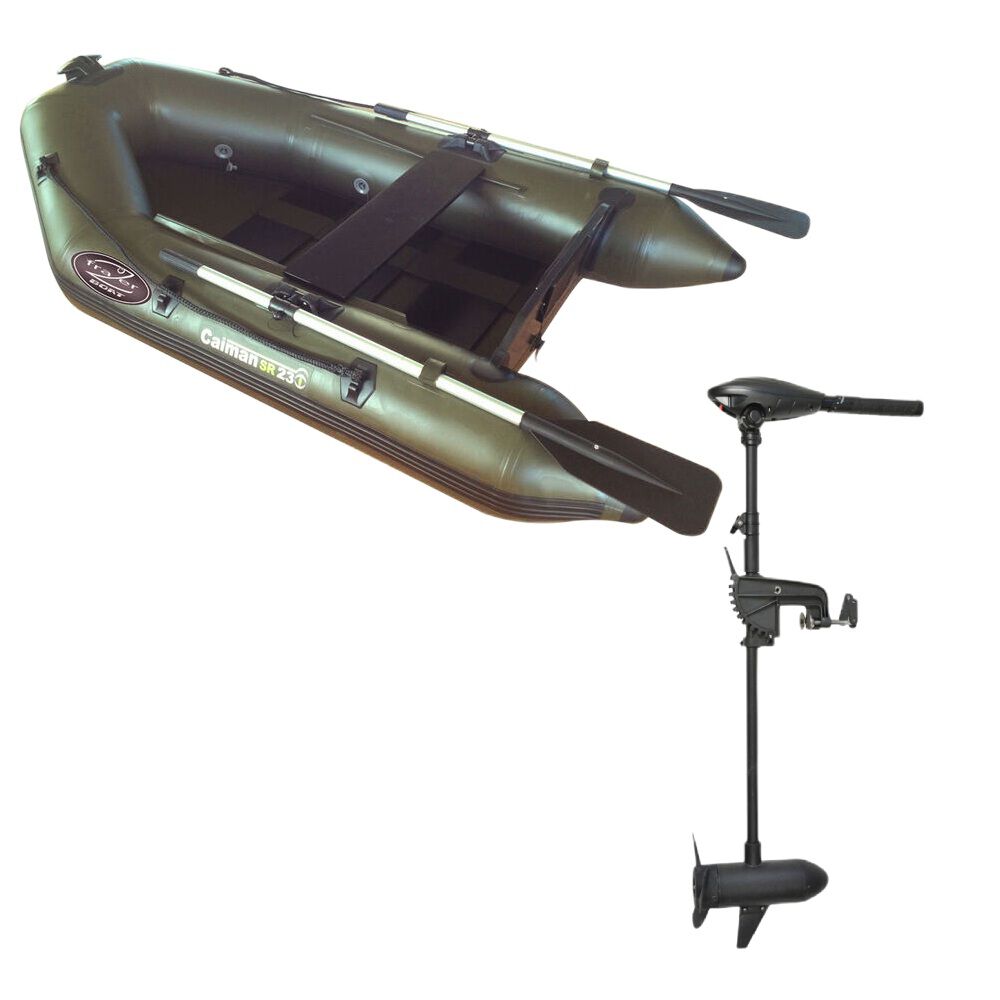 Frazer Caiman SR230-pakke + 18 kg motor