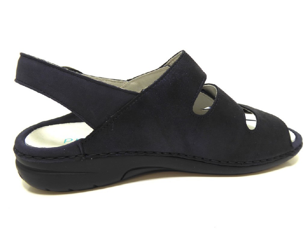 WALDLÄUFER Komfort Sandalen blau