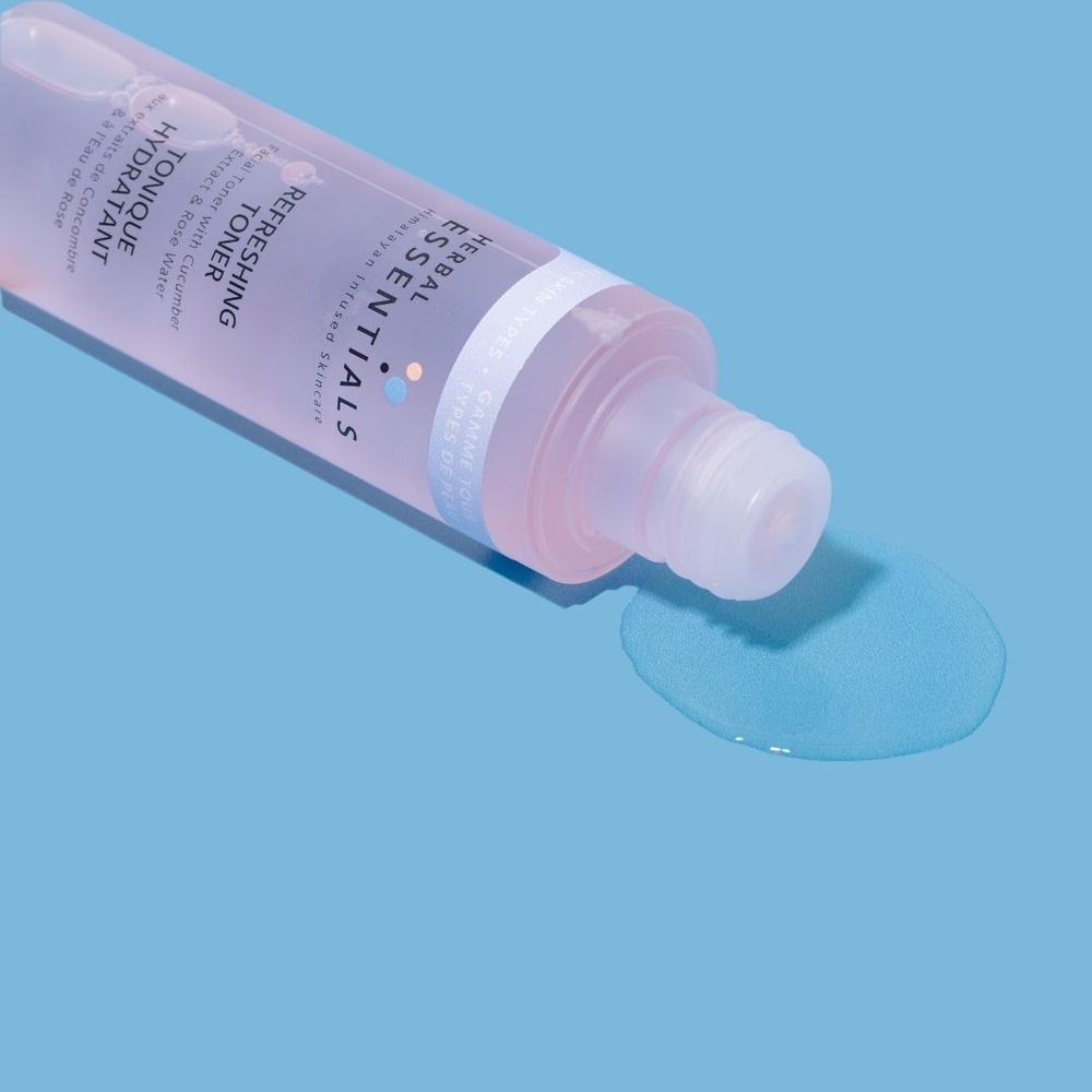 herbal essentials Refreshing Toner with Cucumber extract & Rose Water Lotions