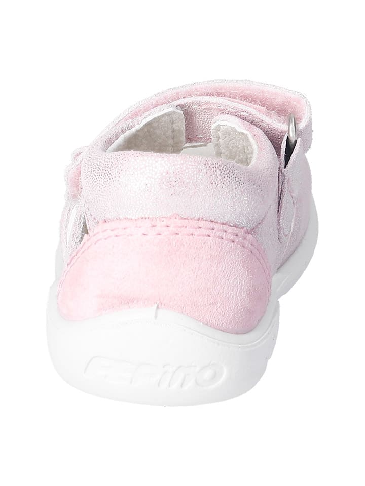 PEPINO Leder-Sandalen in Rosa günstig kaufen