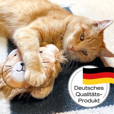 Aumüller Katzenspielkissen Leo Löwe