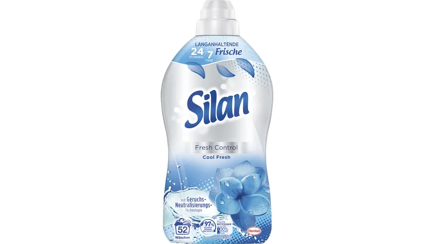 Silan Fresh Control Cool Fresh Weichspüler, 52 WG 1.01 l