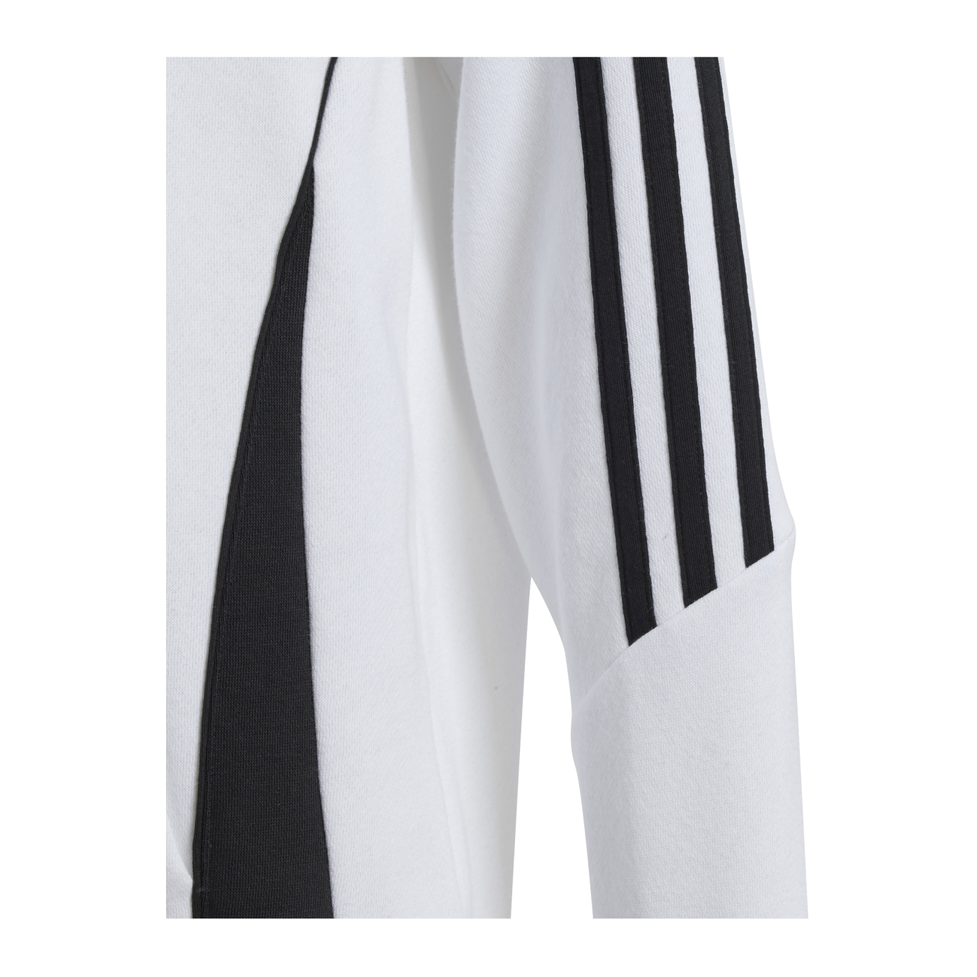 adidas Tiro 24 Hoody Kids Weiss Schwarz