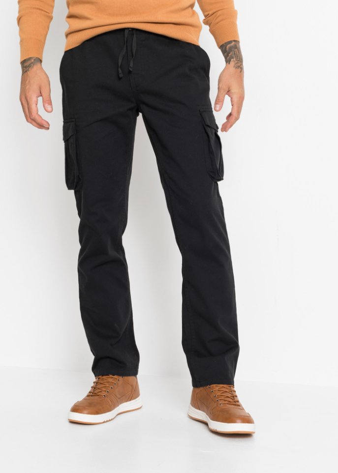 Regular Fit Cargohose, Straight