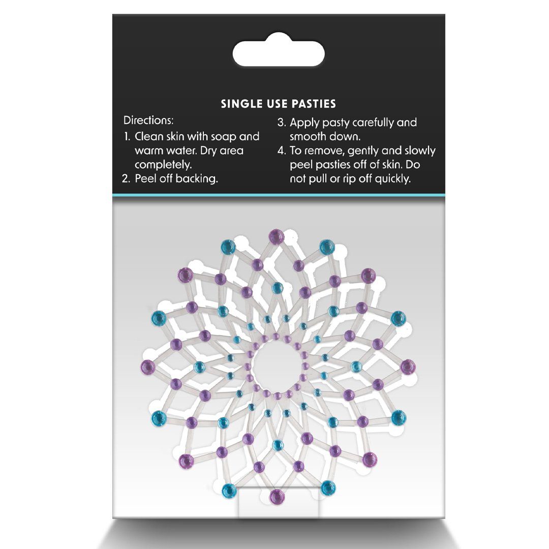 NS Novelties Brustwarzenabdeckung 1 Paar Nippelpasties aus Schmucksteinen Nippelsticker
