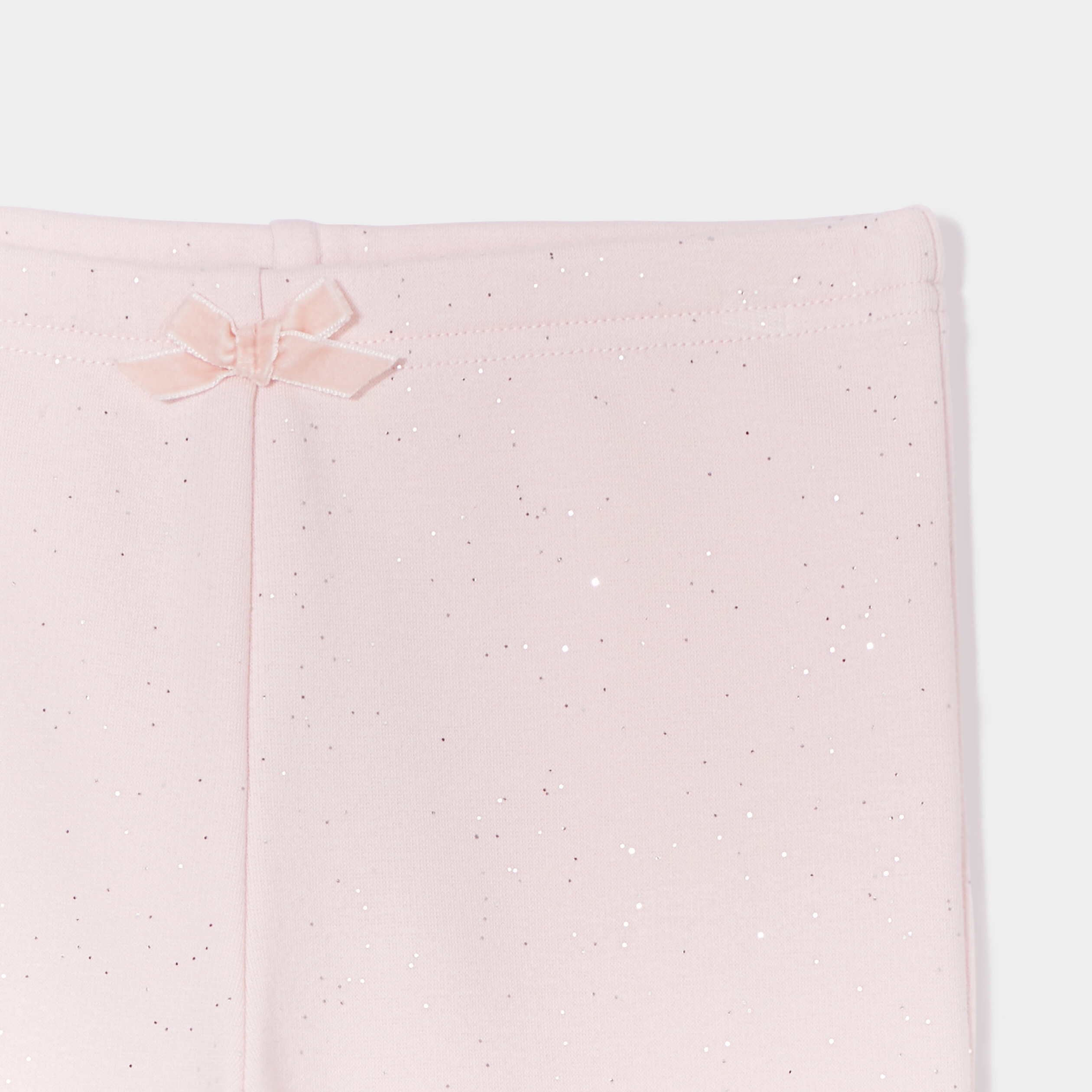 Legging doublé rose clair fille | La Halle