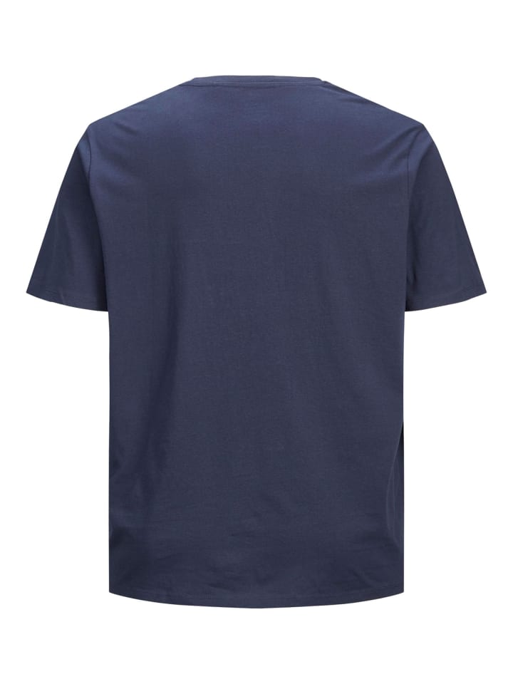 JACK & JONES PLUS T-shirt in Navy Blazer günstig kaufen