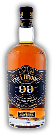 Ezra Brooks 99 Proof Bourbon 4 Years 49,5% Ezra Brooks 99 Proof Bourbon 4 Years 49,5%  Alter 4 J. - 0,7	 Liter - Vol 49,5%