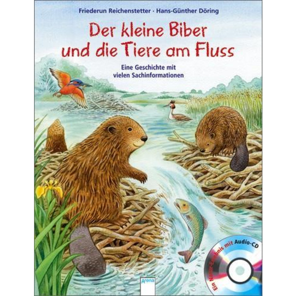 Der kleine Biber und die Tiere am Fluss - Kinderbuch