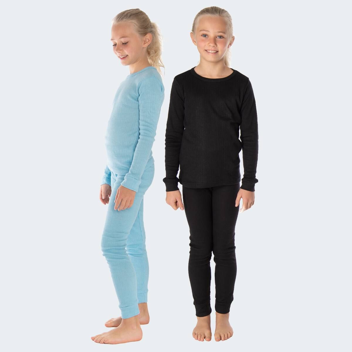 Black Snake Cuddle Mix 2-Pack Kinder Thermounterwäsche Set