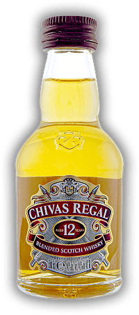 Chivas Regal 12 Years Scotch Whisky 0,05 Liter Chivas Regal 12 Years Scotch Whisky 0,05 Liter Einer der bekanntesten und beliebtesten Whiskys weltweit. Alter 12 J. - 0,05	 Liter - Vol 40%