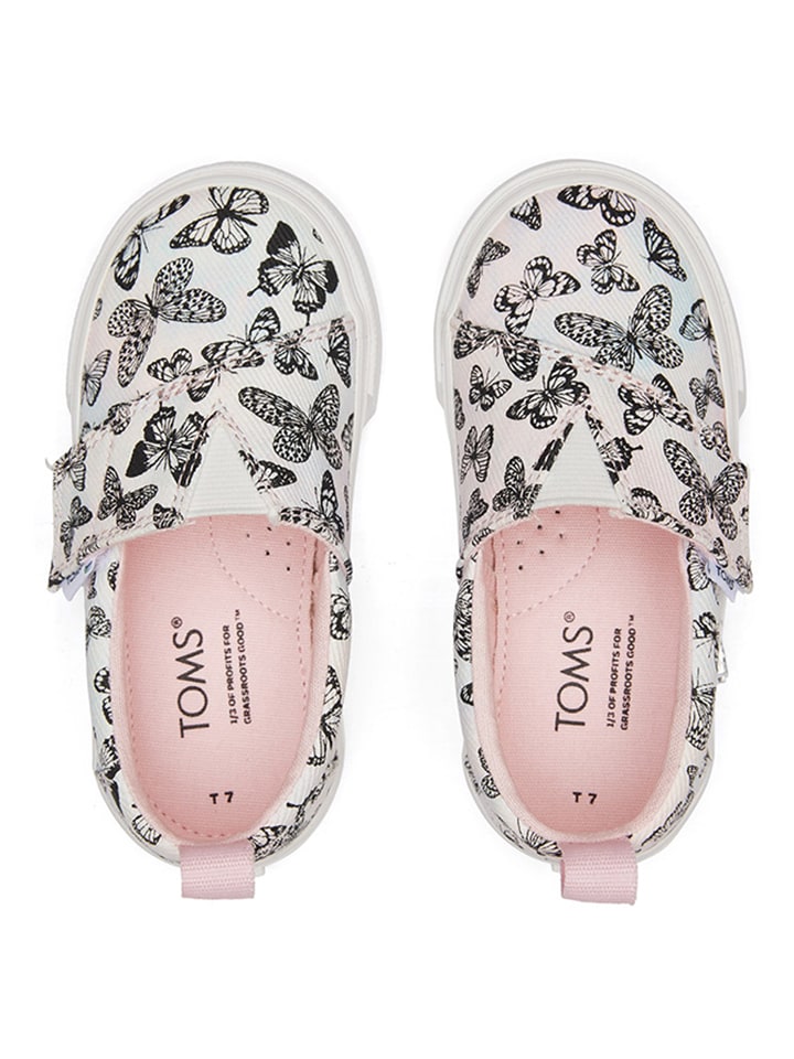 TOMS Slipper in Weiß günstig kaufen