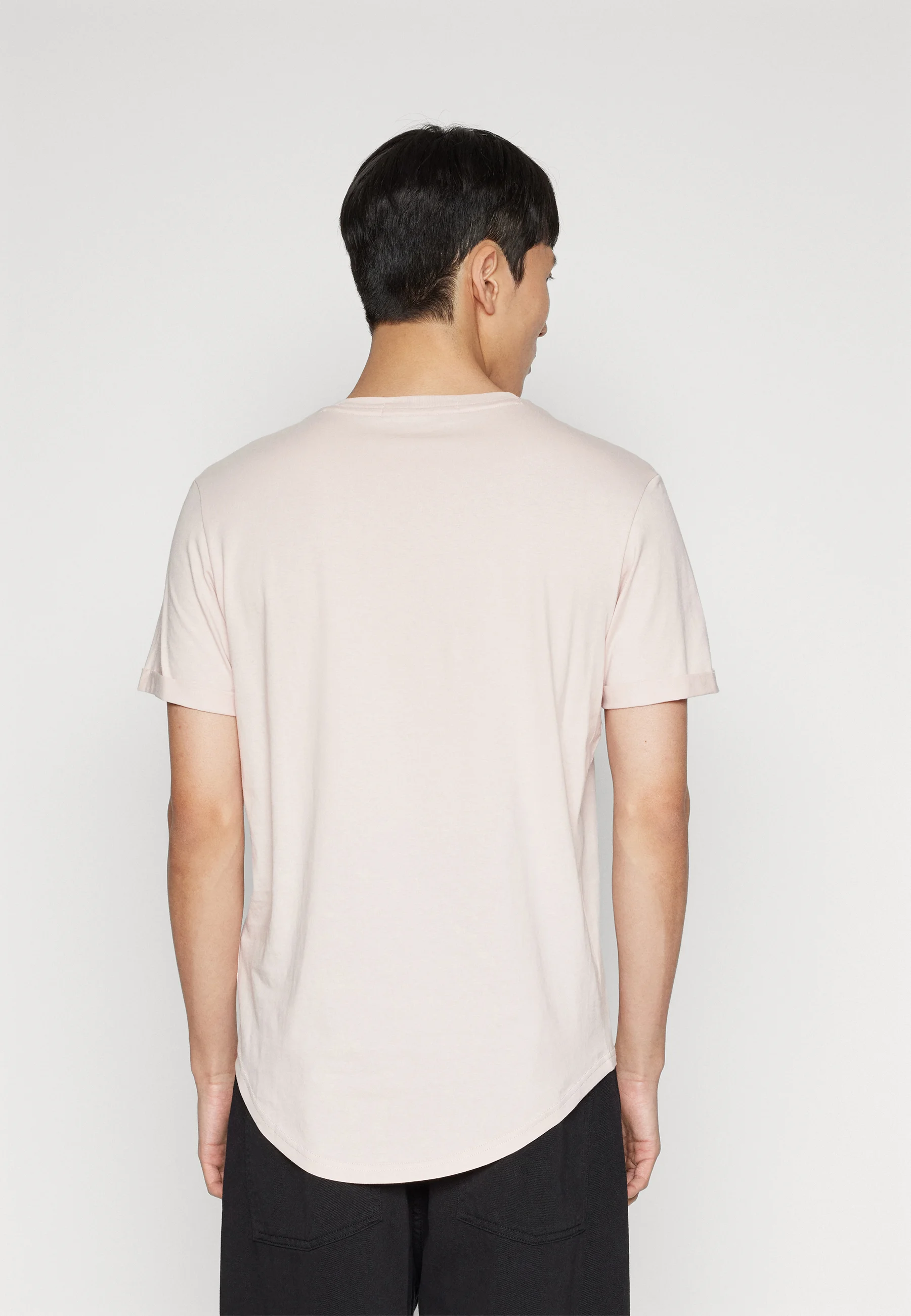 Calvin Klein Jeans BADGE TURN UP SLEEVE - Camiseta básica