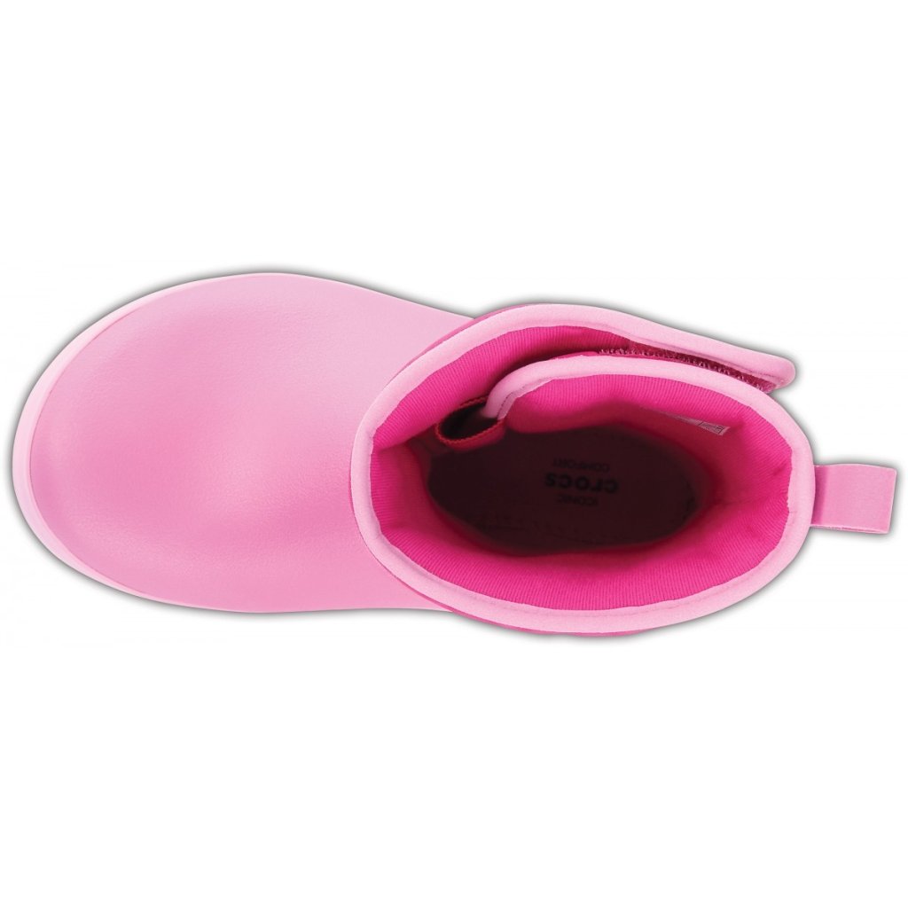Crocs Lodgepoint Snow Boot Candy Pink/Party Pink Schneestiefel