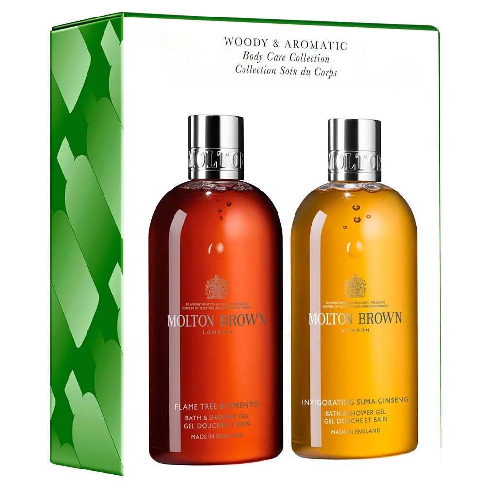 Molton Brown Woody & Aromatic Körperpflege Kollektion