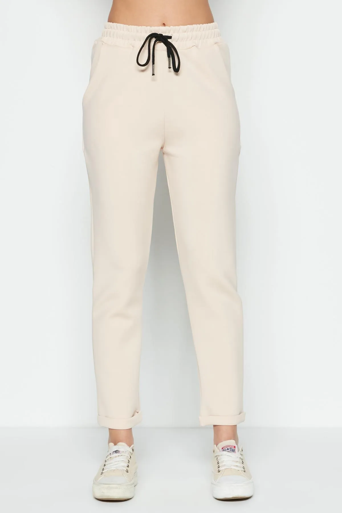 C&City  Doppelbein-Jogginghose 807 Creme