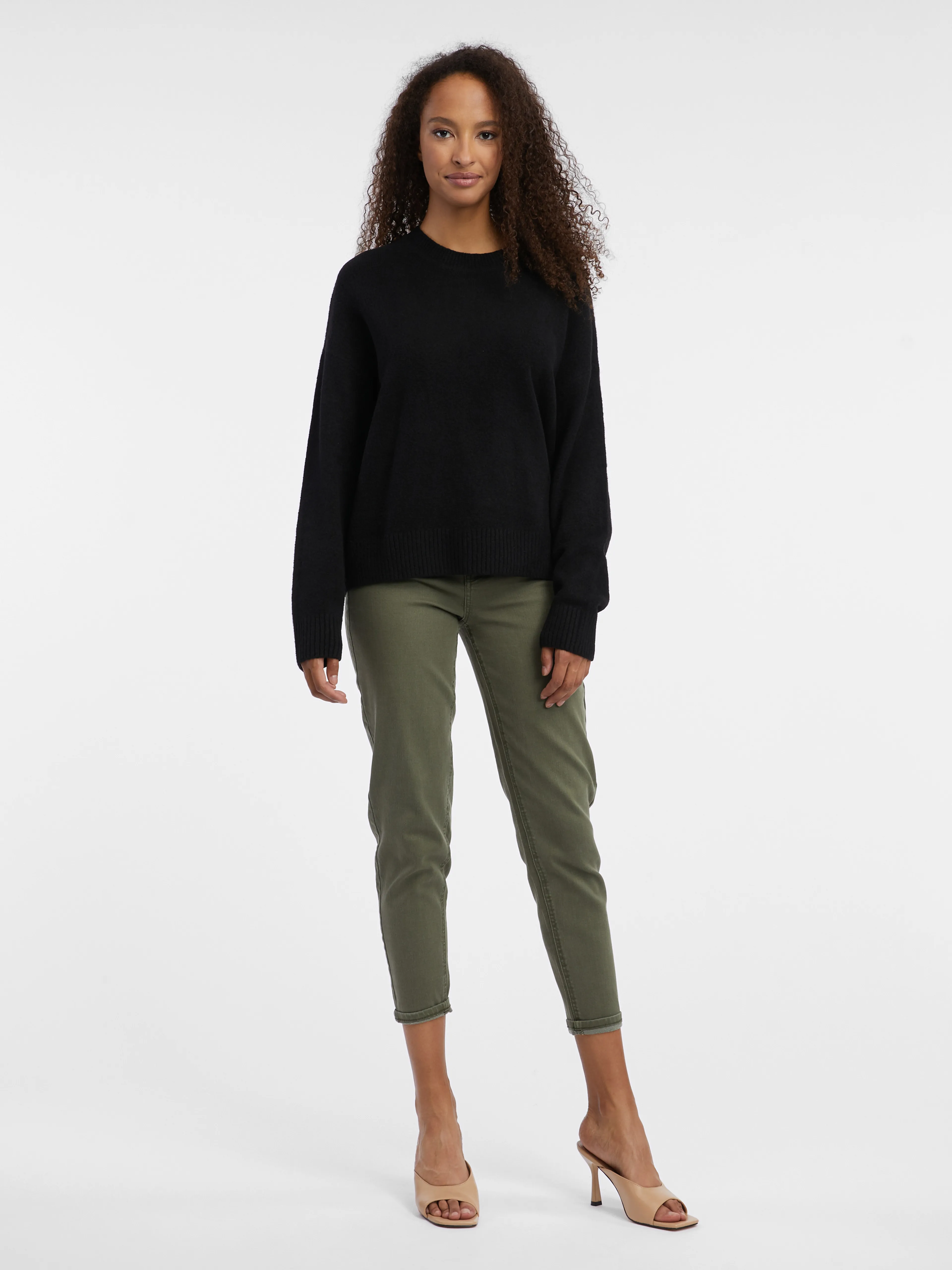 Schwarzer Damenpullover ORSAY
