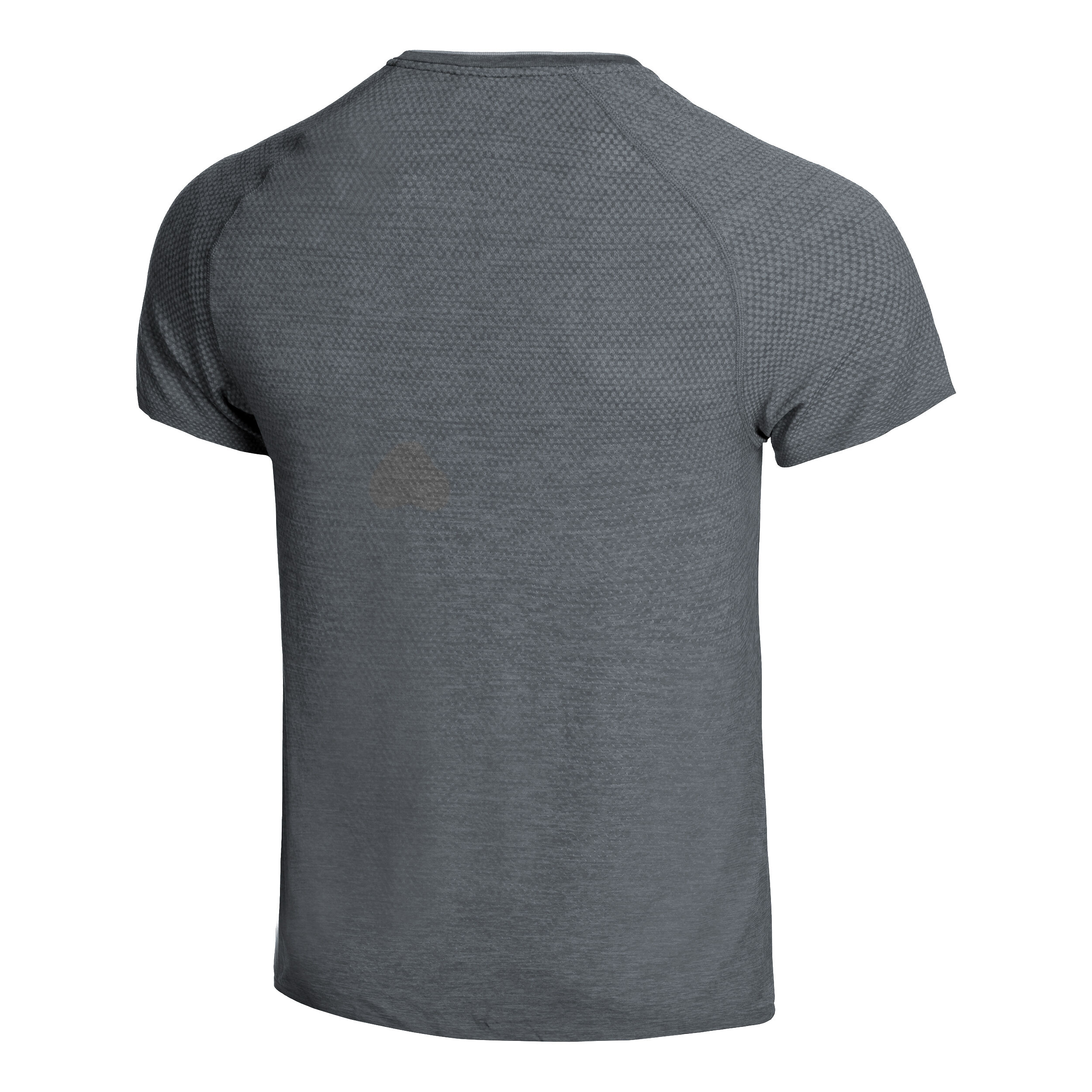 Crew Neck Essential Seamless Laufshirt Herren - Grau