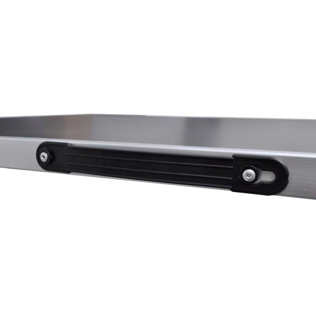 vidaXL Klapptisch Tapeziertische 3 Stk. Klappbar Höhenverstellbar (3-St)