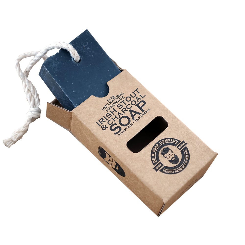 Dr K Soap Company Irish Stout & Charcoal Soap 110 g