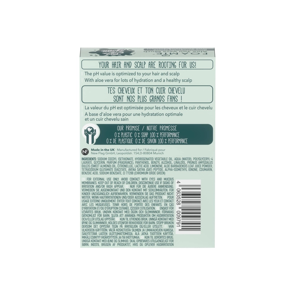 Foamie Après-shampoing solide Aloe You Vera Much Après Shampoing