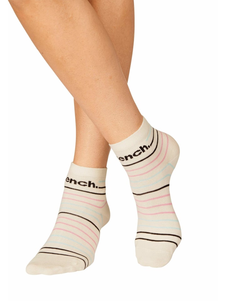 Bench Kurzsocken in bunt-gestreift günstig kaufen 35-38