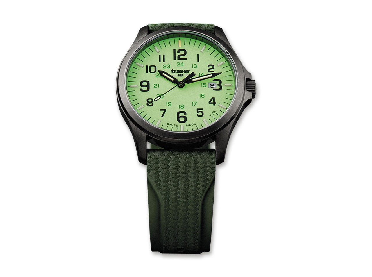 P67 Officer Pro Gunmetal Lime Kautschuk