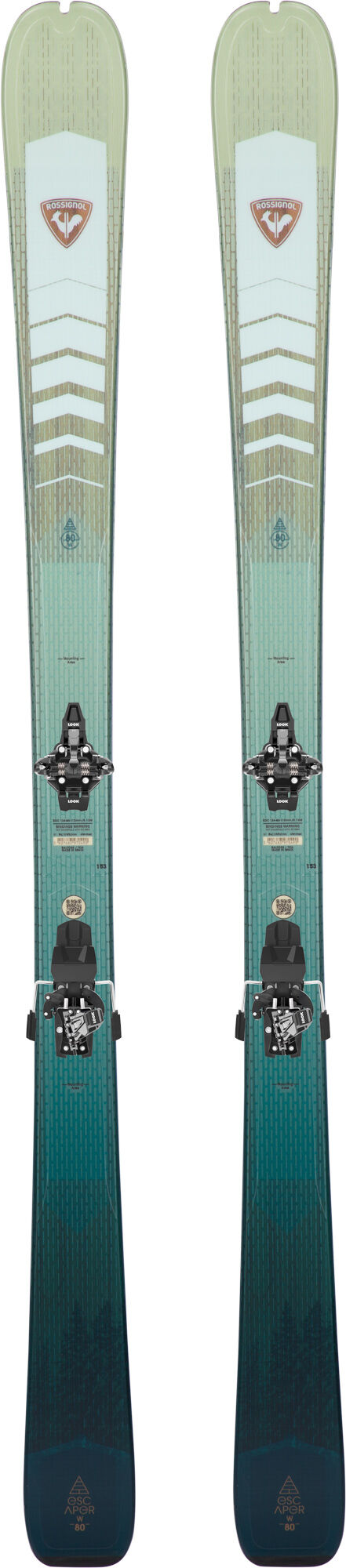 Skis de randonnée femme ESCAPER W 80