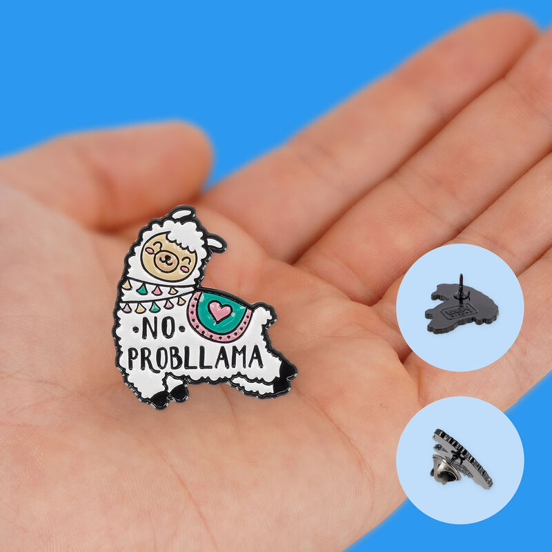Smaltovaný kovový odznak do klopy - Pripnite si svoj štýl!