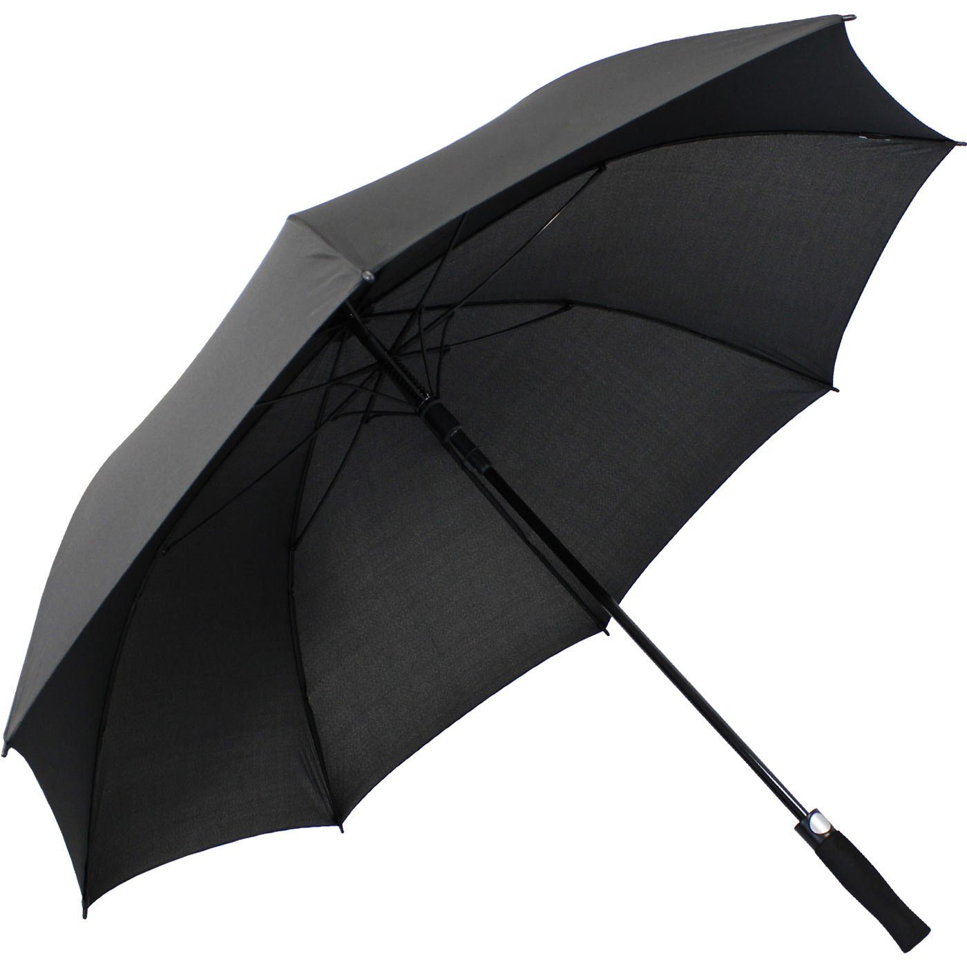 iX-brella Langregenschirm XXL Automatik Golfschirm mit Fiberglas-Gestell, extra groß, leicht und stabil