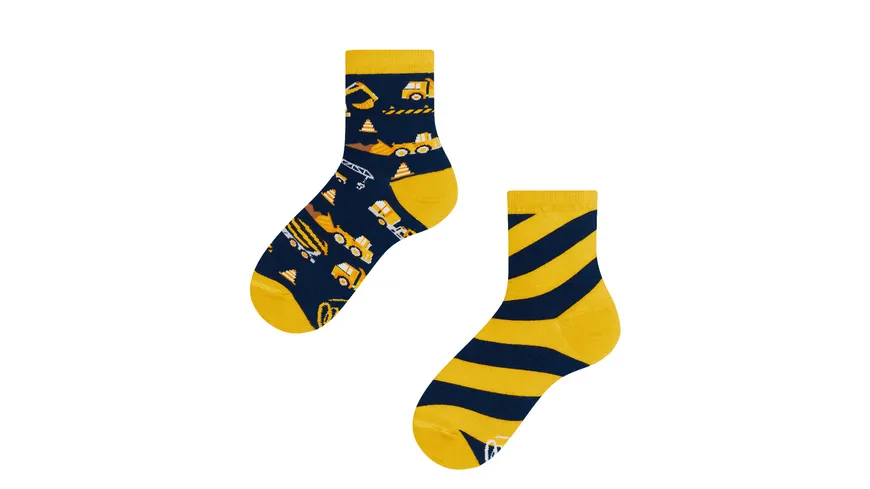 MANY MORNINGS Kinder Socken The Builder The Builder