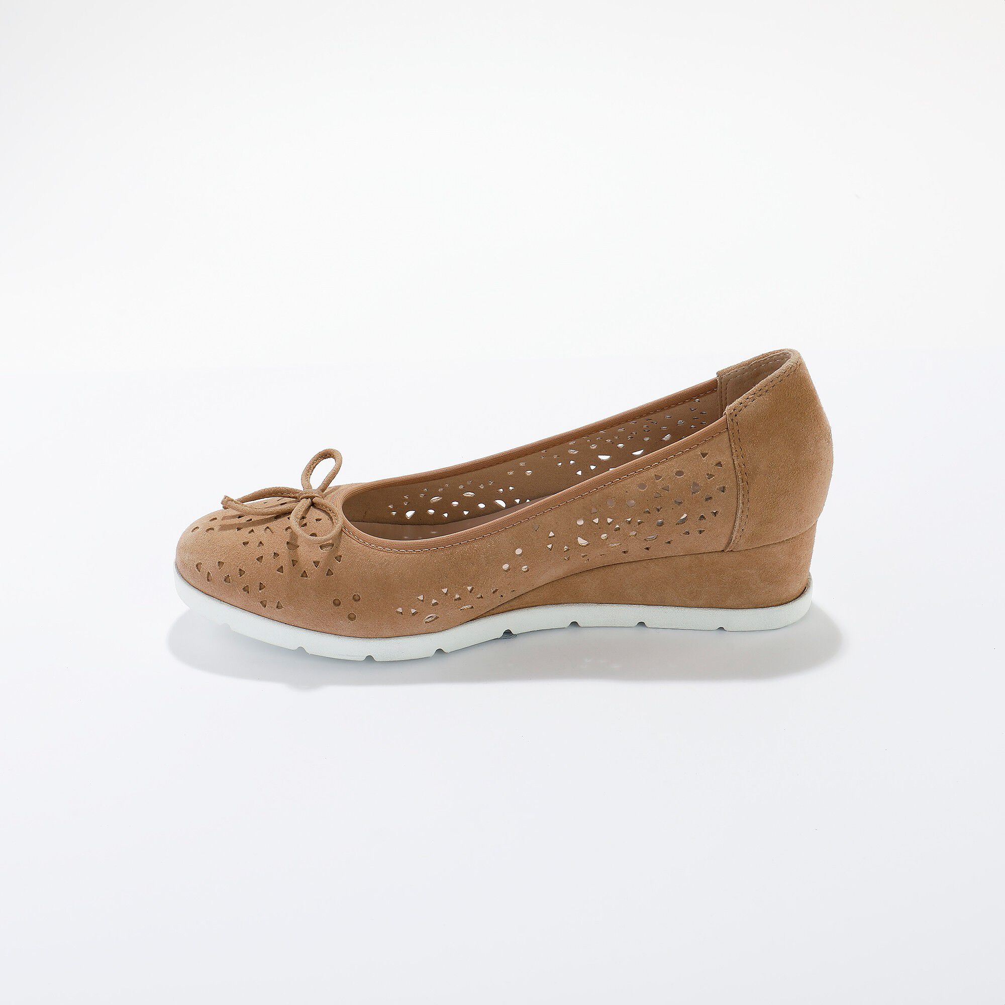 Ballerines cuir ajouré