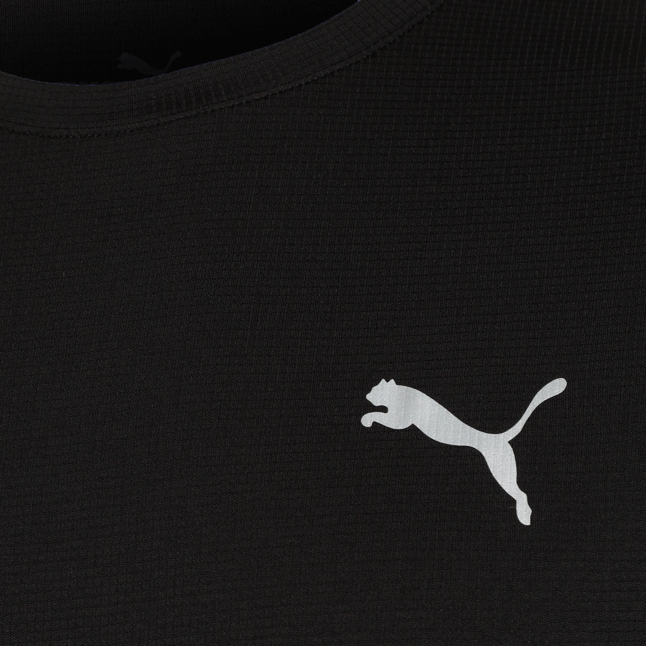 Run Favorite Velocity Laufshirt Herren - Schwarz, Limette
