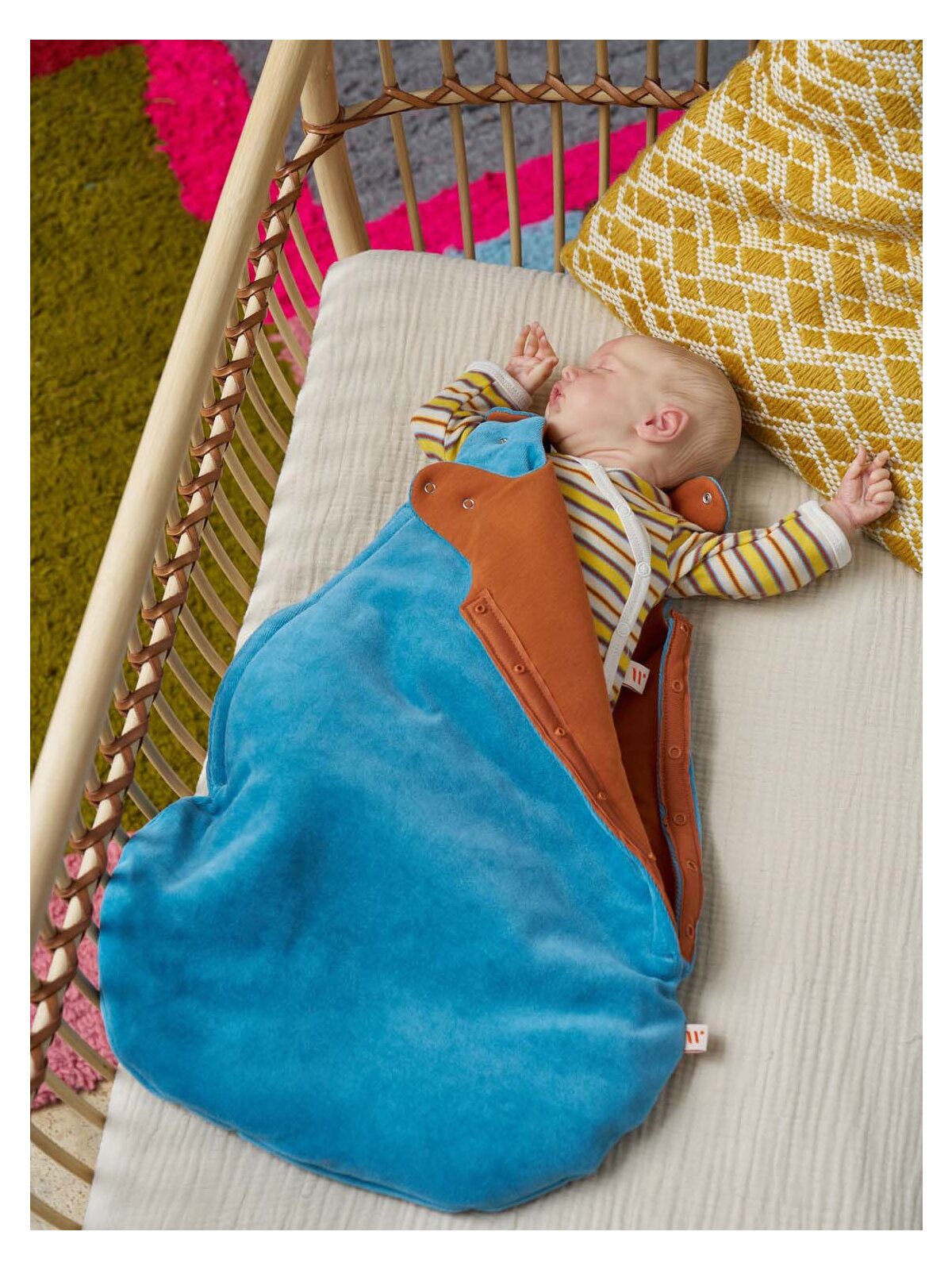 Wombly Shepherd warmer Schlafsack petrol