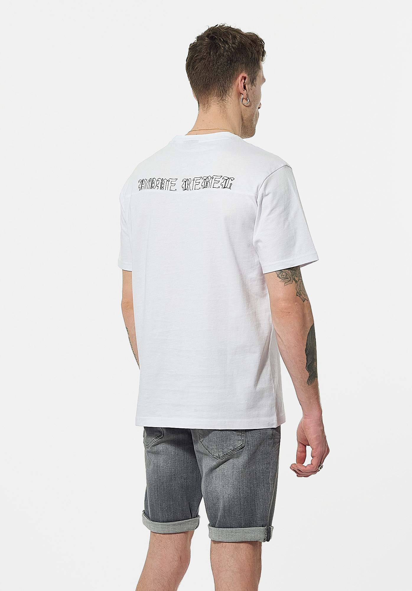 CAST   T-shirt blanc Homme en 100% coton bio