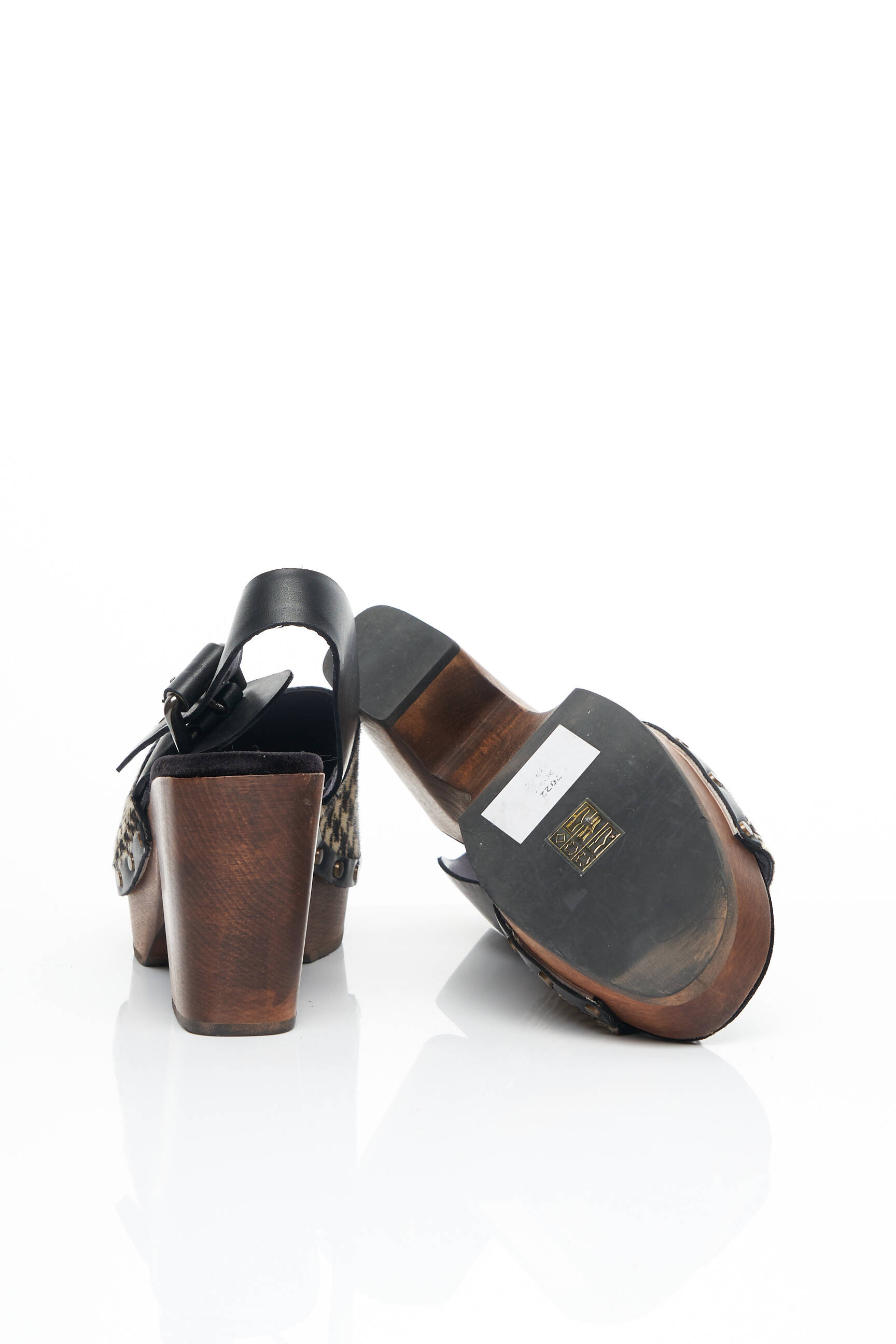 G Di G Sandales Nu Pieds Femme couleur noir
