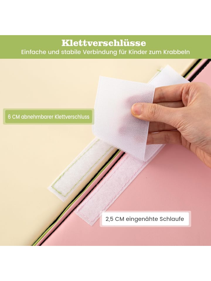 COSTWAY 4 TLG. Schaumstoffbausteine in Rosa günstig kaufen onesize