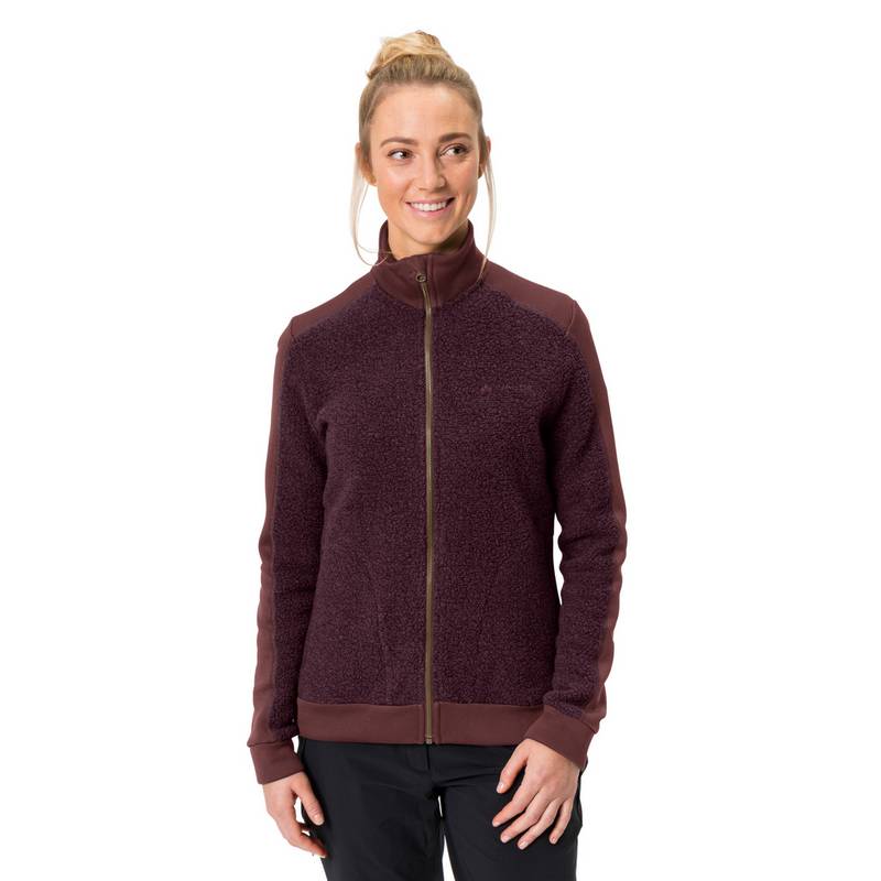VAUDE Women's Skomer Wool Fleece Jacket Outdoorjacke Damen