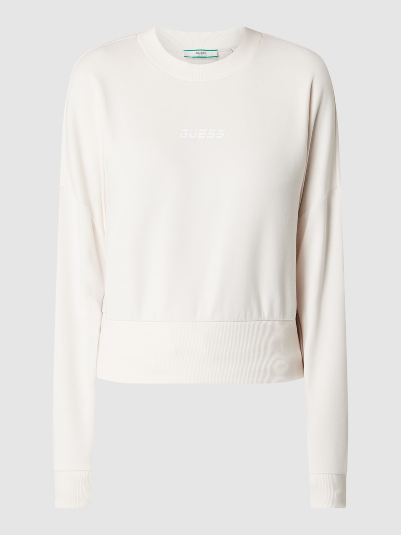 Sweatshirt aus Baumwollmischung in sand