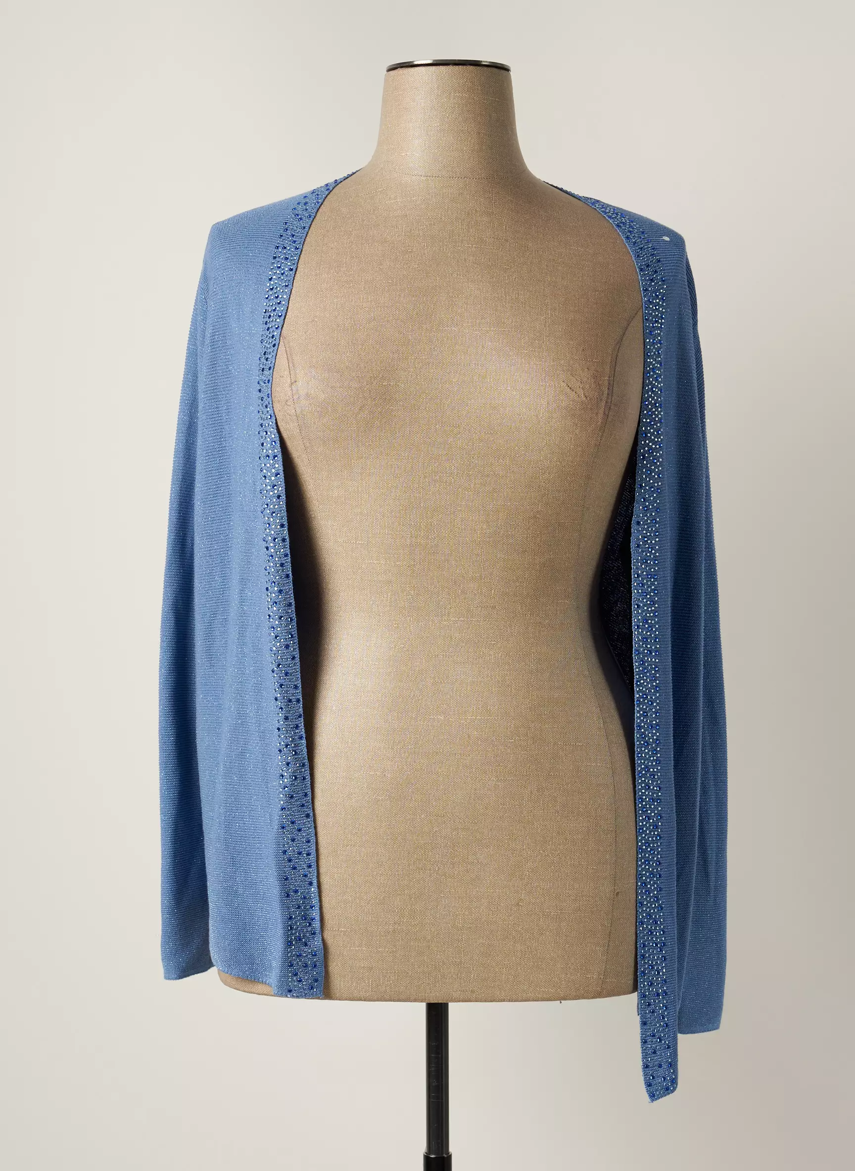 Tripode Cardigans Femme couleur bleu