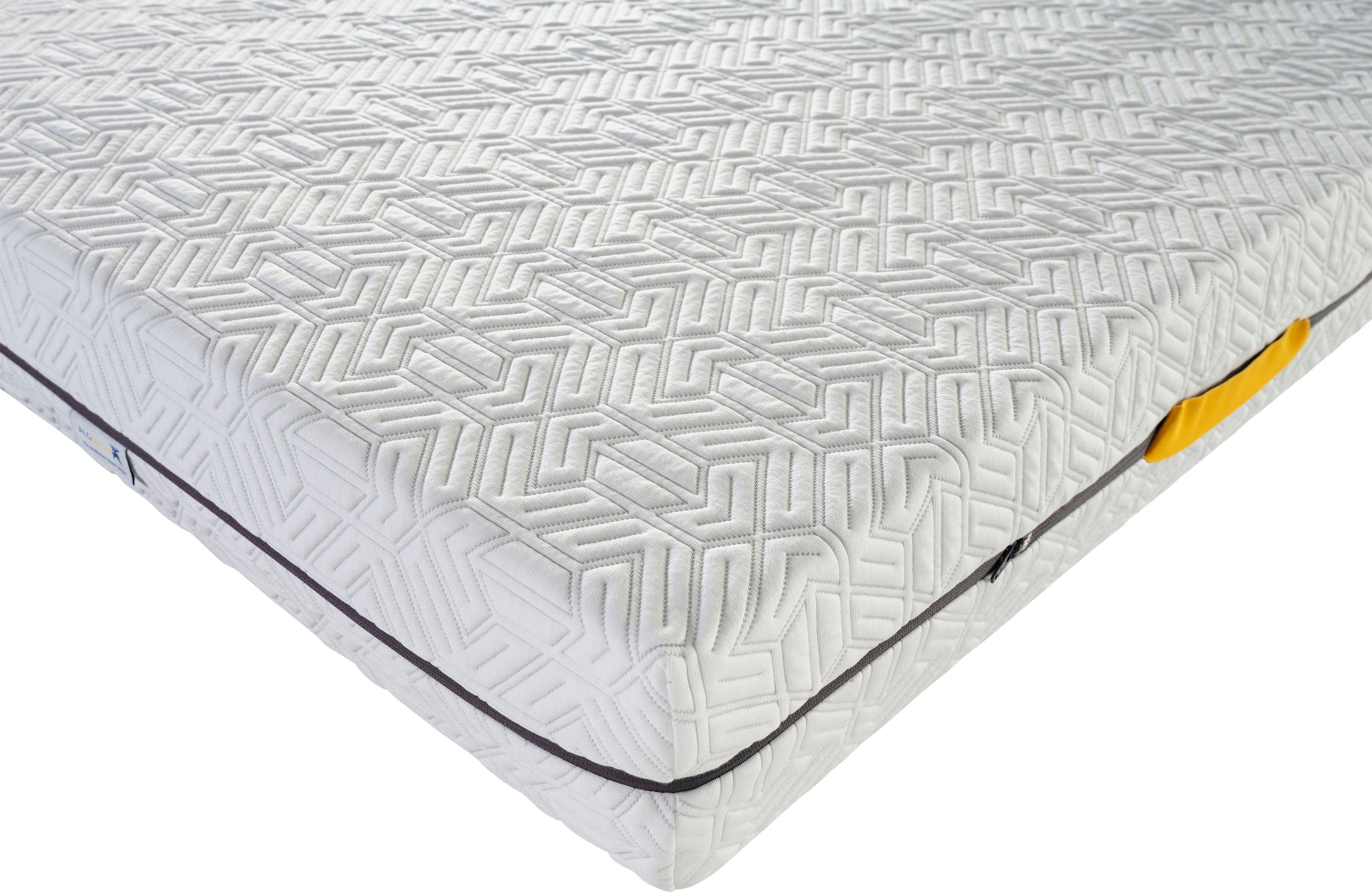 Komfortschaummatratze Mellbystrand, 7 Zonen Wendematratze mit hochwertigem waschbarem Bezug, Älgdröm, 18 cm hoch, ergonomische Matratze in 90x200 cm, 140x200 cm und weiteren Größen