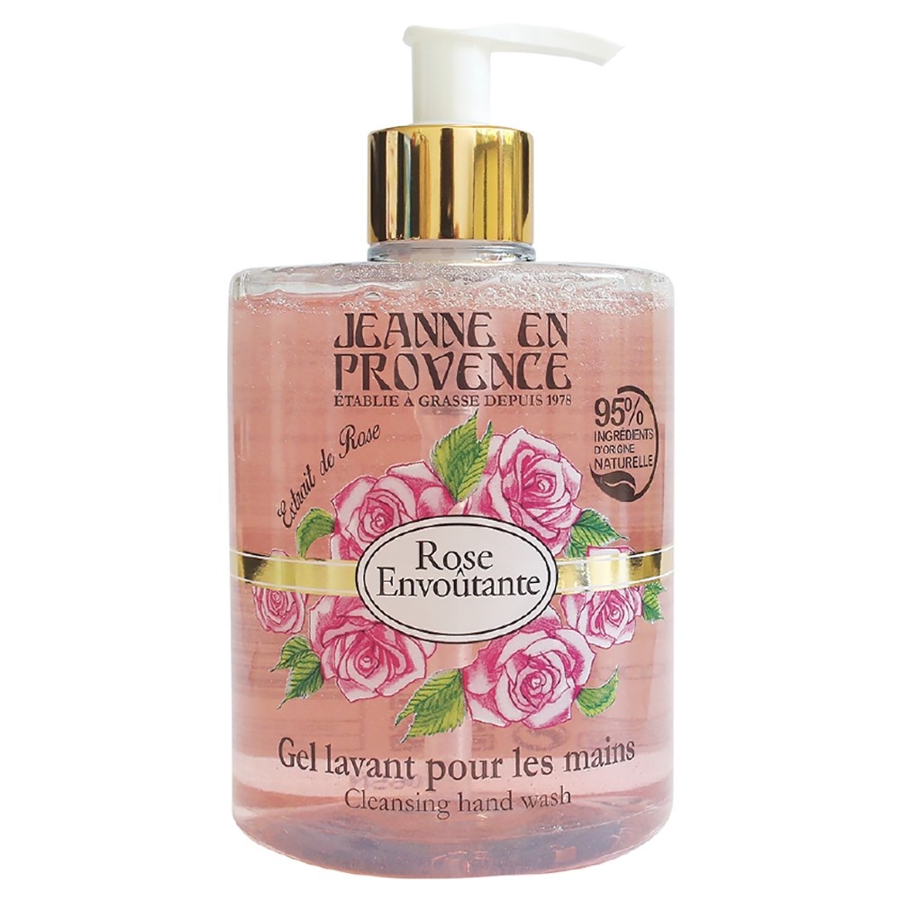 jeanne en provence Gel Lavant Mains Rose Envoûtante Gel Lavant Mains
