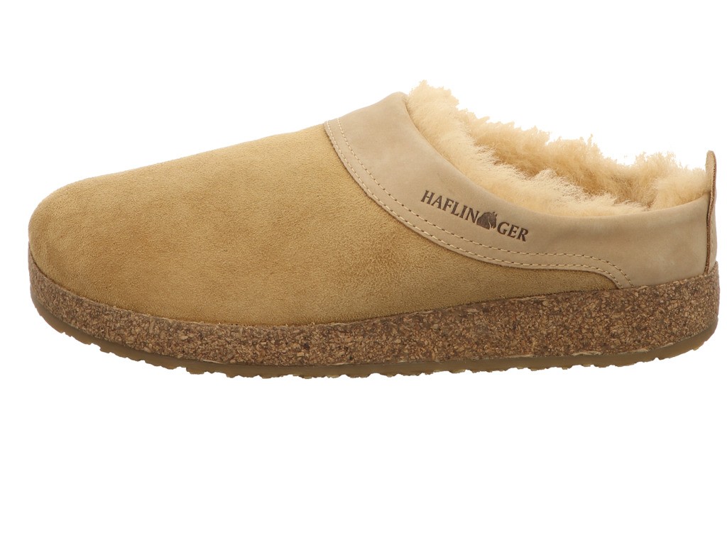 HAFLINGER Hausschuhe beige Snowbird