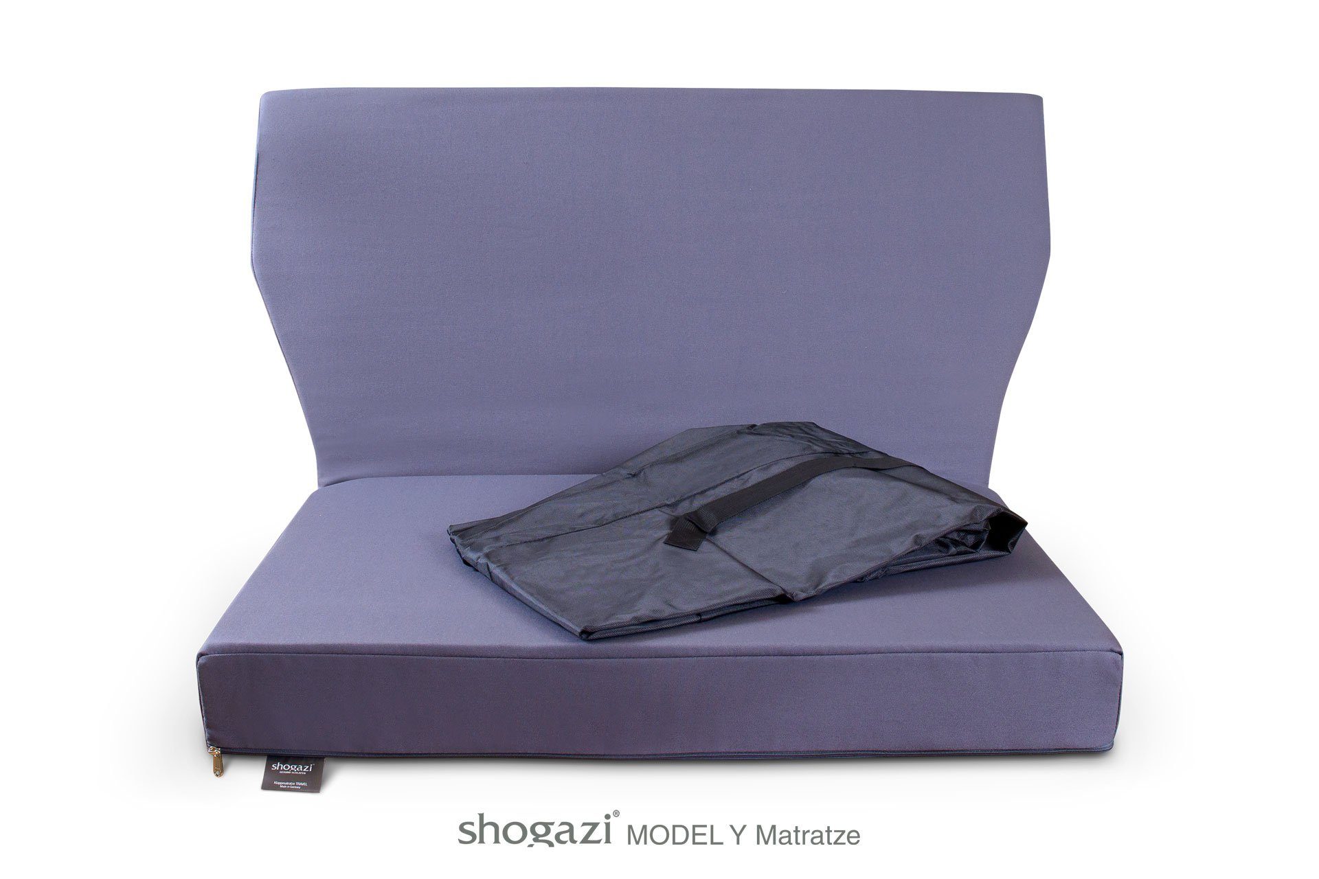 Klappmatratze Tesla Matratze Modell Y, Auto Camping Matratze, shogazi ®, 12 cm hoch, (Set), 3-teilig mit abnehmbarem Bezug, Maße: 120x200cm