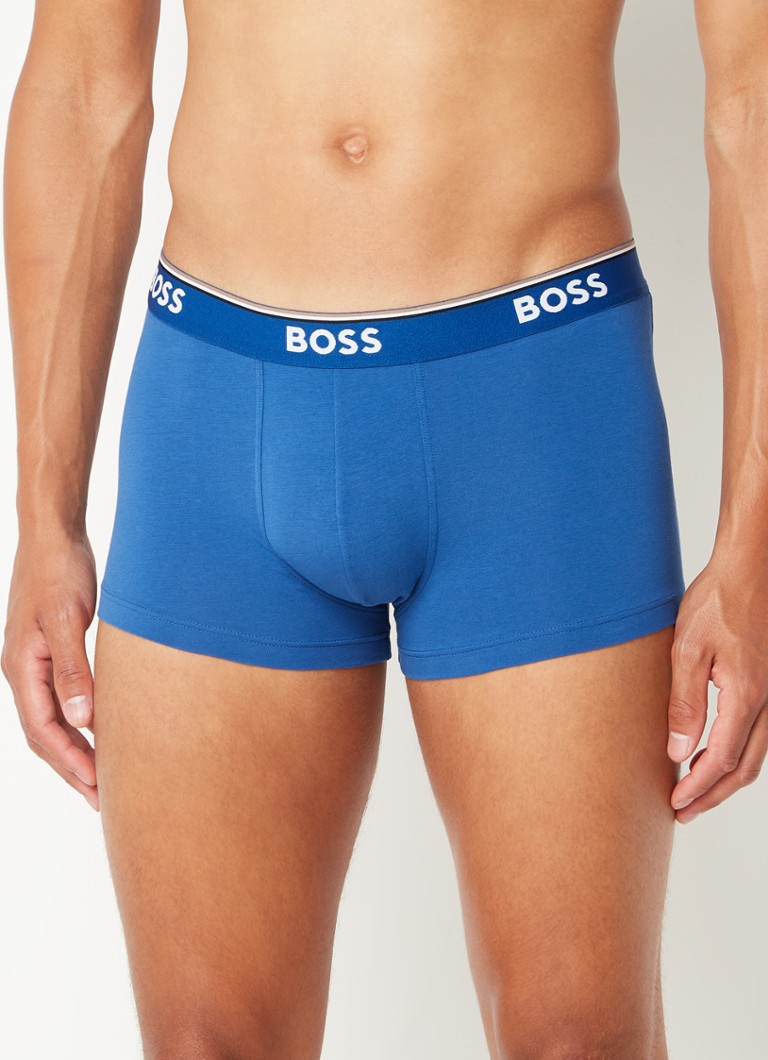 Lot de 3 boxers HUGO BOSS avec ceinture logotée