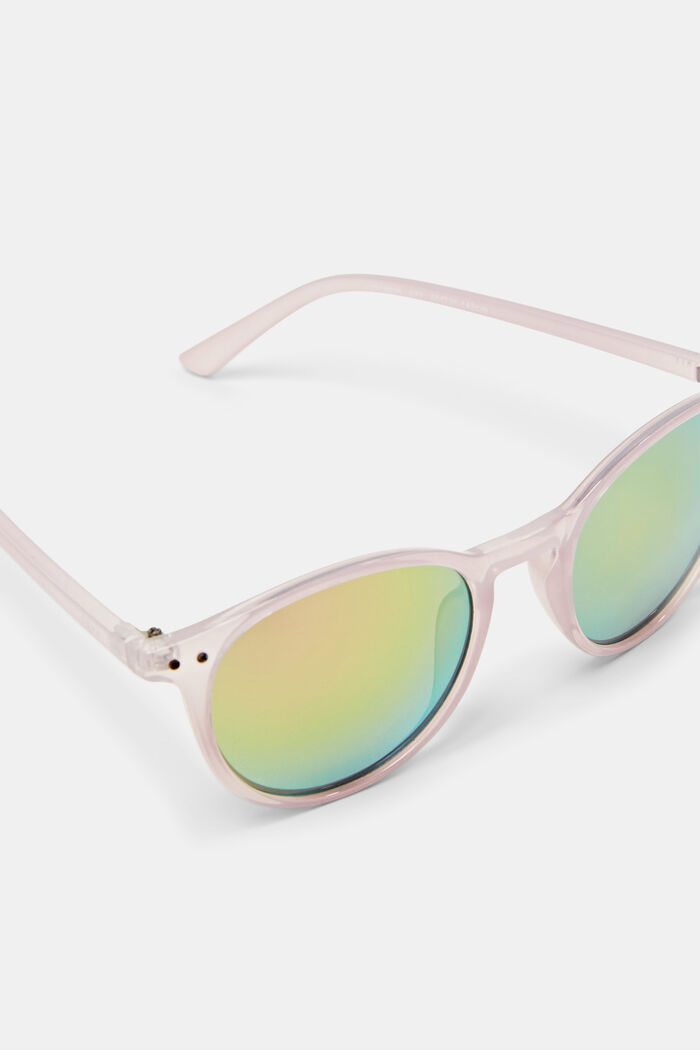 Unisex-Sonnenbrille mit verspiegelten Gläsern