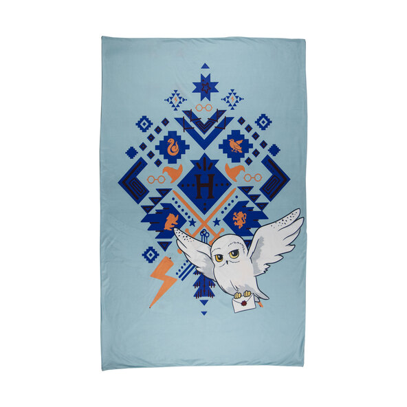 Kinder-Fleece-Bettwäsche Harry Potter, 135x200cm