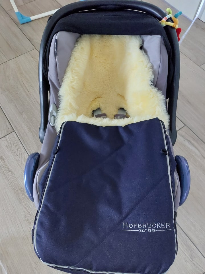 Hofbrucker Lammfell-Fußsack 